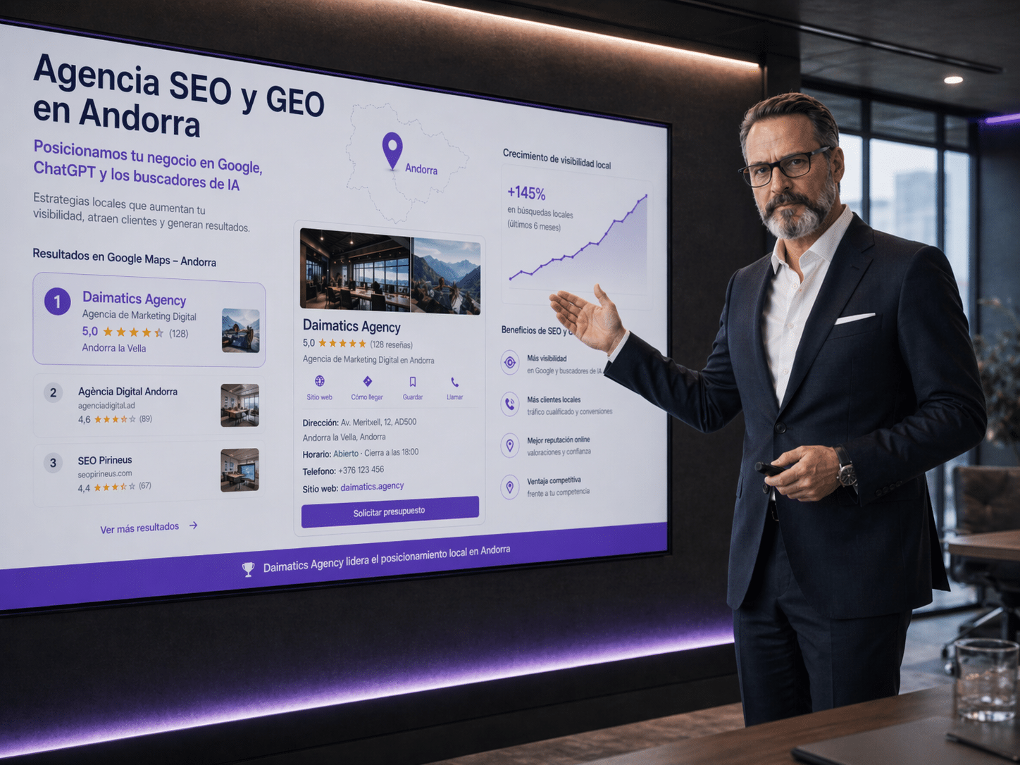David Nogu&eacute;s, Daimatics, autoritat SEO GEO