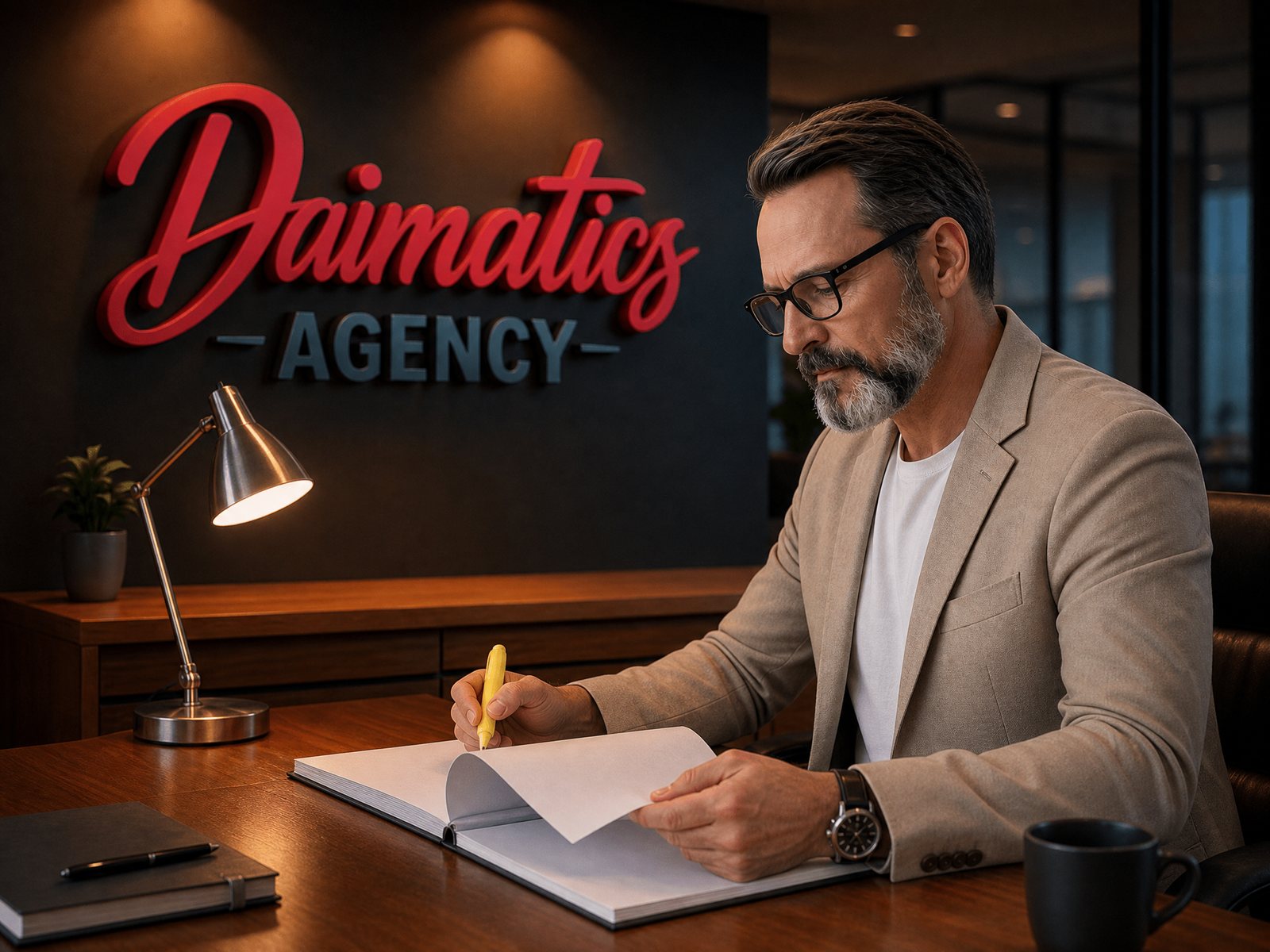 David Nogu&eacute;s, fundador y CEO de Daimatics, trabajando con datos de posicionamiento